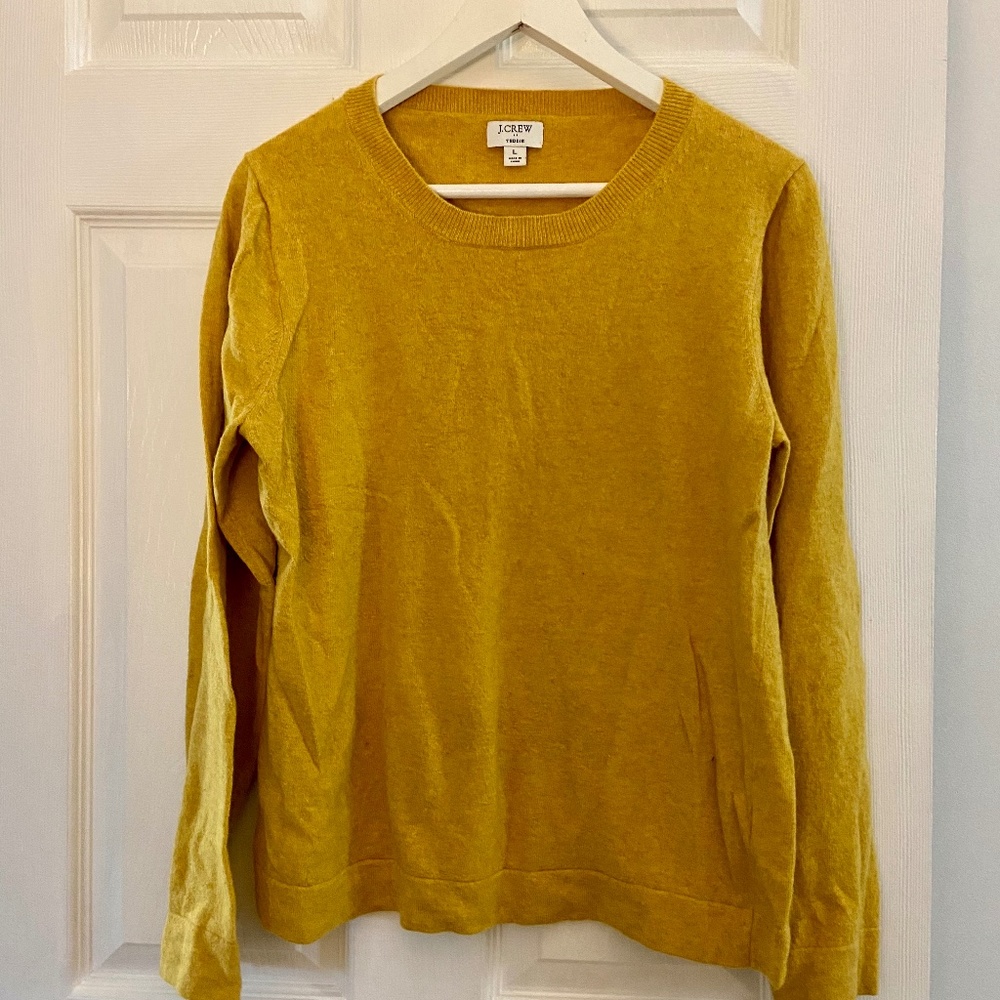 Super Comfy J. Crew Teddie Cotton/Wool Blend - Medium Fit